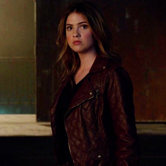 Burgundy Leather Jacket as seen on Teen Wolf! - Picture 4 of 7